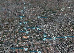 Sensor cloud across London for collecting data byStanza.