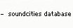 database consisting  of thousands of world sounds fom cities.